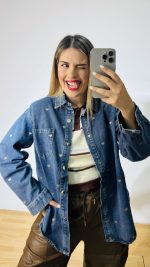 Denim Heart Shirt - Image 7