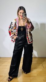 Black Guest Εco Leather Pant - Image 6