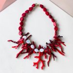Coralia Red Necklace