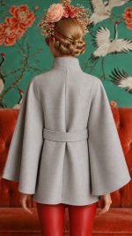Ada Cape Roses Grey (Minuu by Sourloulou) - Image 4