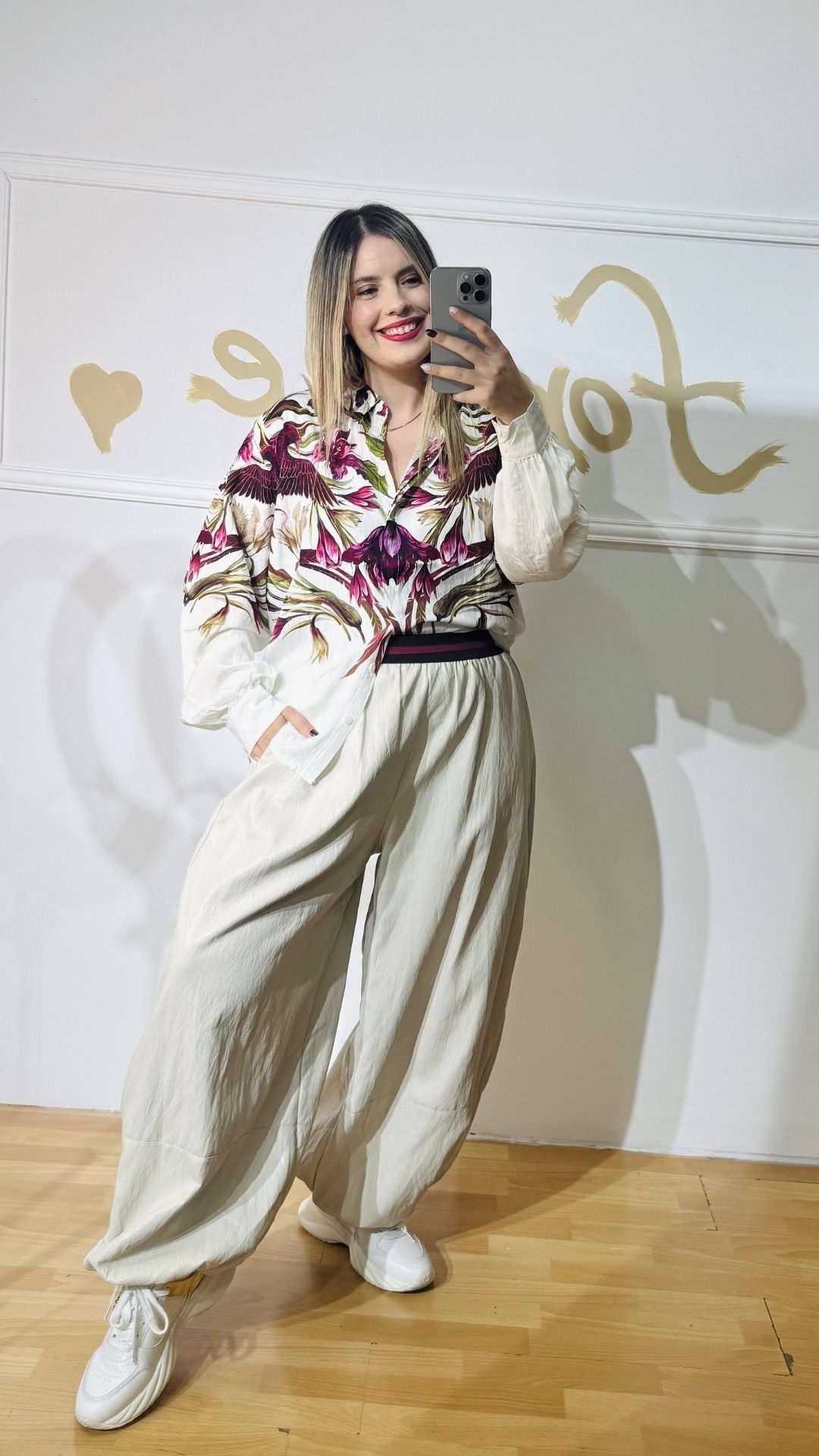 111 Eco Leather Ice Balloon Pant - Image 1
