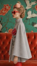 Ada Cape Roses Grey (Minuu by Sourloulou) - Image 2