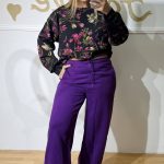 Purple Track Pant
