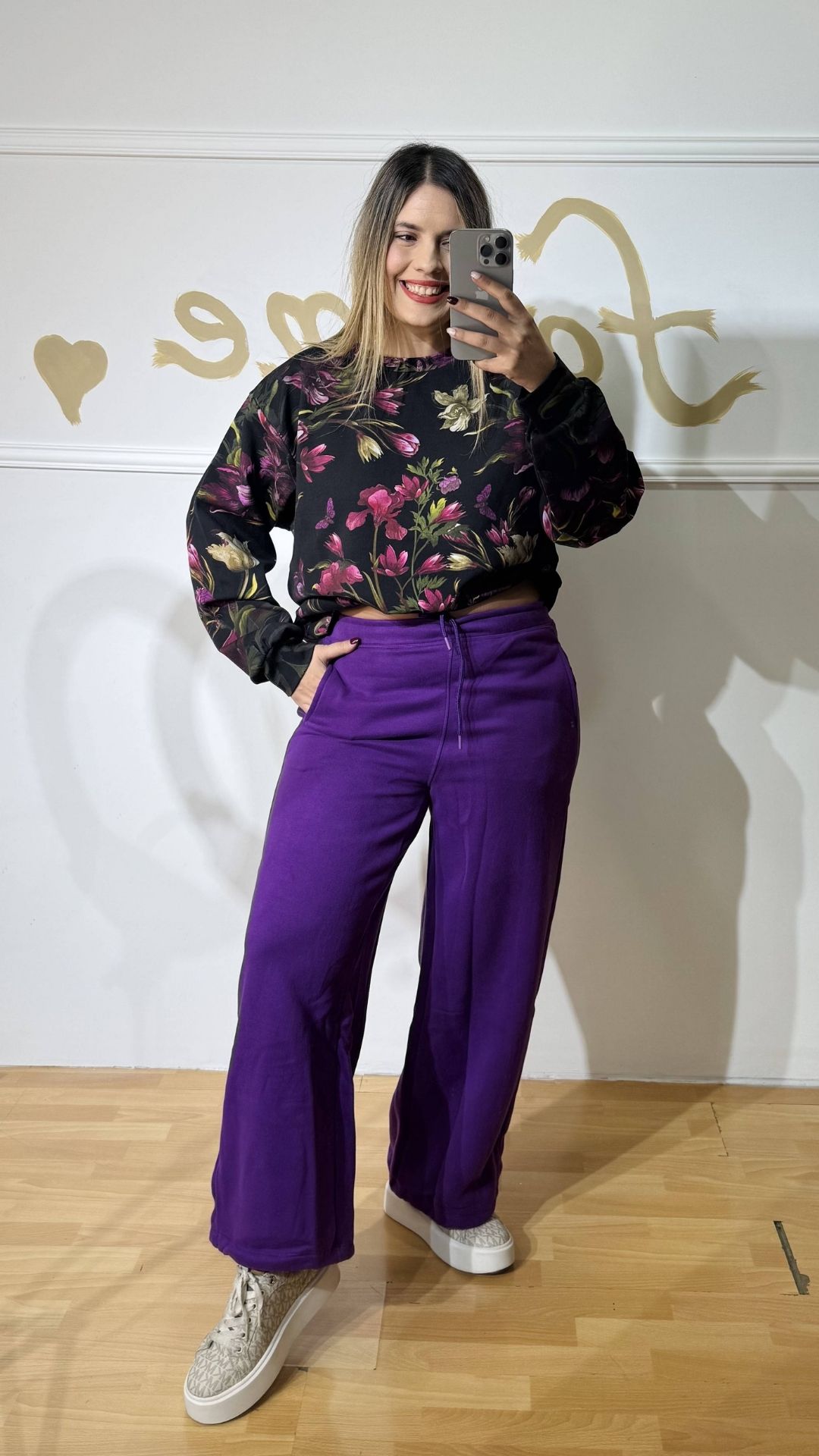 147 Purple Track Pant - Image 1