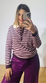 Mariniera Pink Urban Sweater