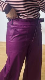 Mocha Purle Eco Leather (Minuu by Sourloulou) - Image 4
