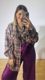 Cotton Plaid Shirt