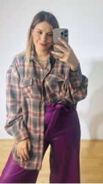 Cotton Plaid Shirt - Image 10
