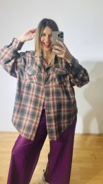 Cotton Plaid Shirt - Image 5