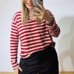 Μariniera Red Κnitted
