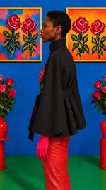 Ada Cape Roses Black (Minuu by Sourloulou) - Image 3