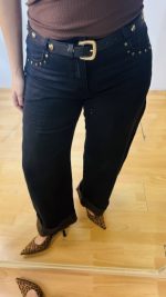 Black Denim Nuka Pant - Image 5