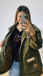 Polla Chaki Jacket - Image 5