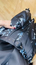 Clio Silky Black Dress (Mamoush) - Image 4