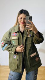 Polla Chaki Jacket - Image 7