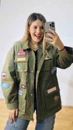 Polla Chaki Jacket - Image 2