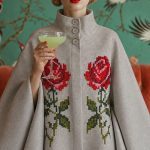 Ada Cape Roses Grey (Minuu by Sourloulou)