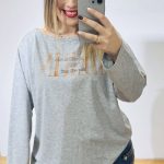 Grey Cotton T-Shirt
