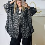 Grey Animal Doris Jacket (Mamoush)