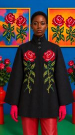 Ada Cape Roses Black (Minuu by Sourloulou)